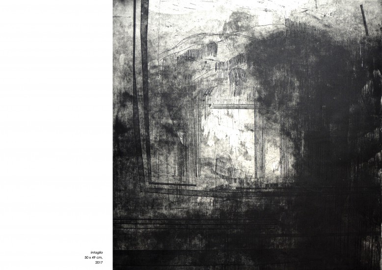 bez tytułu |intaglio | 50x49 cm